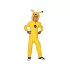 Pikachu gyerekjelmez – Amscan, 8–10 éveseknek (134 cm), kapucnis overál