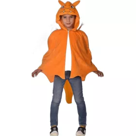 Amscan Pokémon Charizard jelmez köpeny – narancssárga, 8–12 éves gyermekeknek