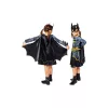 Batgirl jelmez lányoknak – 8–10 éveseknek | Fekete-sárga ruha köpennyel és maszkkal | Hivatalos DC licenc