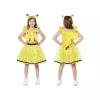 Pokémon Pikachu lány jelmez fejpánttal – 8–10 éves korig