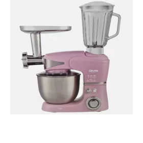   DMS 3 az 1-ben konyhai gép KMFB-1700B álló mixer húsdarálóval, 5 liter, 1700 W rózsaszín 4251362486131