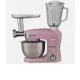 DMS 3 az 1-ben konyhai gép KMFB-1700B álló mixer húsdarálóval, 5 liter, 1700 W rózsaszín 4251362486131