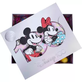   Simba Disney 100 Éves Jubileumi Mickey és Minnie Egér Gyűjtői Plüss Szett sorszámozott tanúsítvánnyal (33 cm)