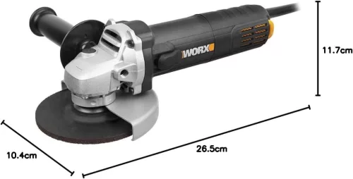 Worx WX713 elektromos sarokcsiszoló (800W, 125mm)