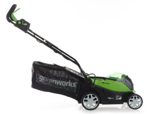 Greenworks GD24LM33 24V akkumulátoros fűnyíró (33 cm vágásszélesség, akku és töltő nélkül)