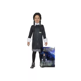 Wednesday Addams lány jelmez – 8–10 éveseknek