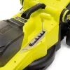 BONTOTT TERMÉK - Baricus 40 cm Akkumulátoros Fűnyíró – 2x 4,0 Ah Akkumulátorral, Mulcsozó Betéttel