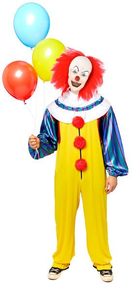 Pennywise IT bohóc jelmez férfiaknak – M/L méret 50/52