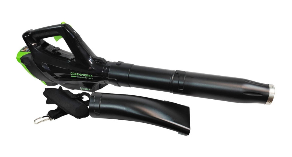 Greenworks Commercial 82V (GC82BLB) akkumulátoros lombfúvó háti akkuhoz (Akku és töltő nélkül)