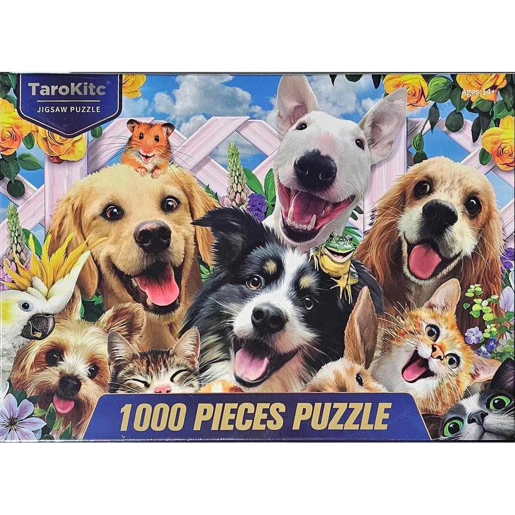 TaroKitc 1000 db-os puzzle – Vidám állatok